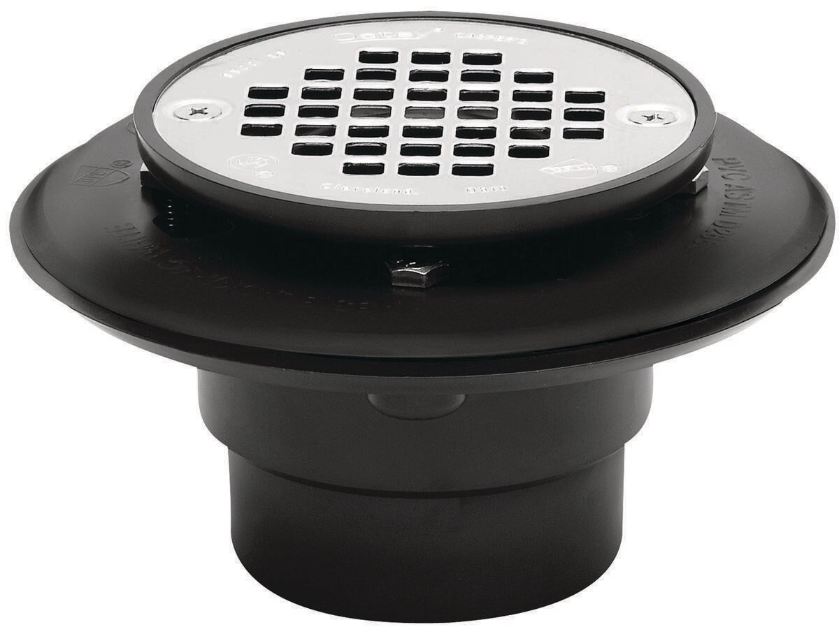 2" Shower Drain SS Round