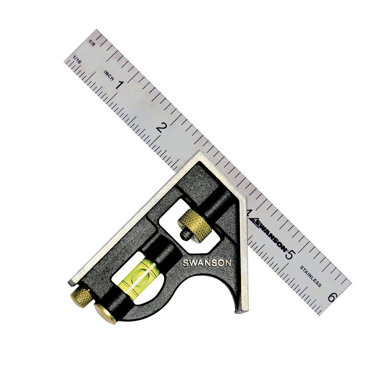 SWANSON 6" COMBINATION SQUARE