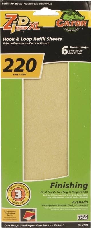 GATOR HOOK & LOOP REFILL 220 GRIT