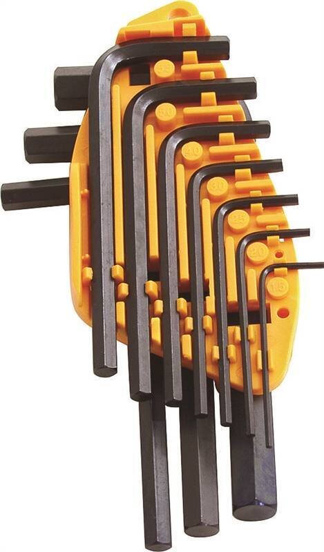 HEX KEY SET METRIC 10PC