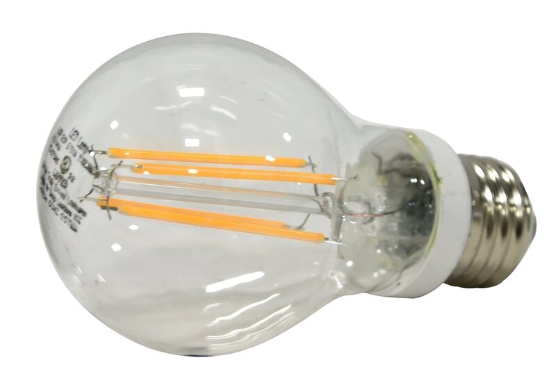 LED BULB CLEAR 60W A19 2700K