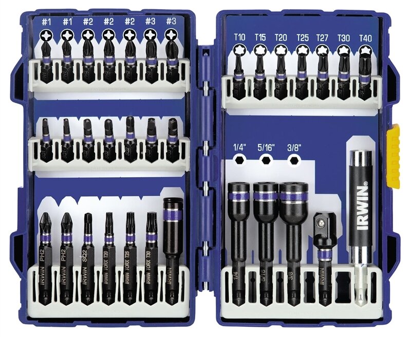 IRWIN IMPACT DRIVER SET 33PC