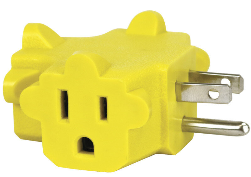 155224 MINI 3-OUTLET WALL TAP GREEN