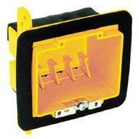 2 GANG BOX W VAPOR BARRIER 2FWSW-CRT