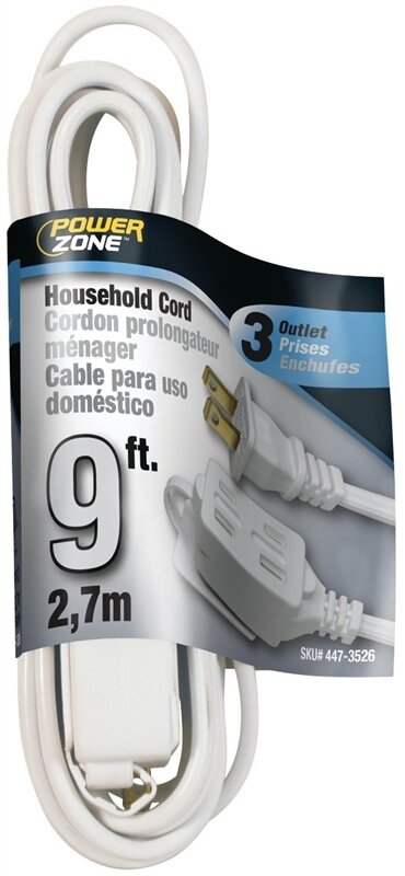 2M HOUSEHOLD CORD WHITE