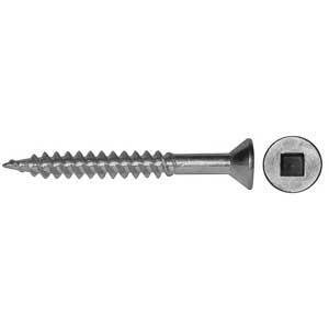 #8 X 1" Wood Screws Flat Head Zinc 16 PCS