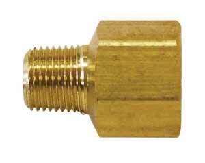 3/8" X 1/4" BRASS COUPLING FXM