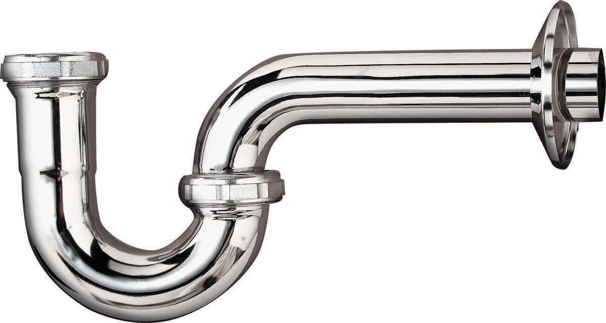 1-1/4" P Trap Chrome 20GA