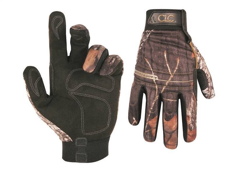 KUNY'S MOSSY OAK GLOVES LARGE
