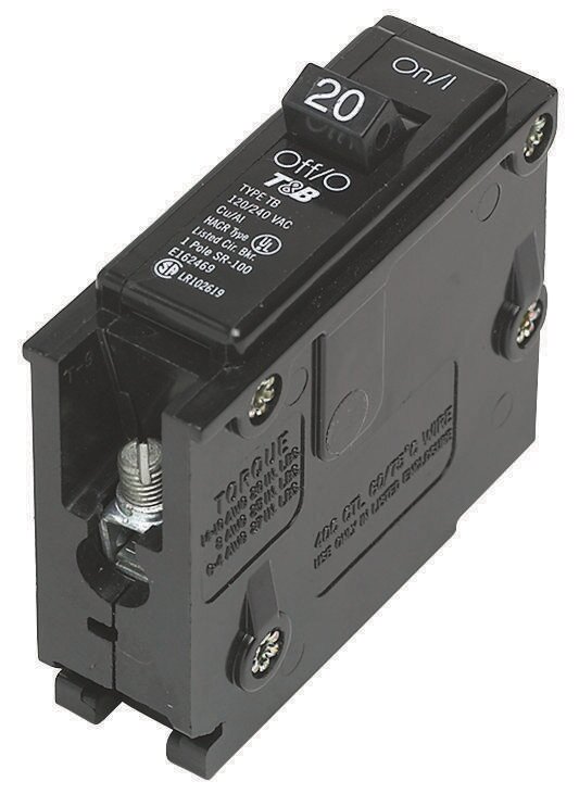 Siemens Q120 1 pole, 20A Breaker