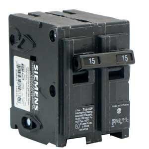 2P, 20A SIEMENS BREAKER