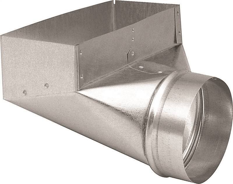 6" 4X10 DUCT ANGLE BOOT