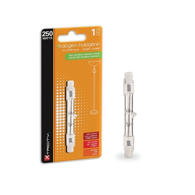 250W HALOGEN BULB SHORT 250T3Q