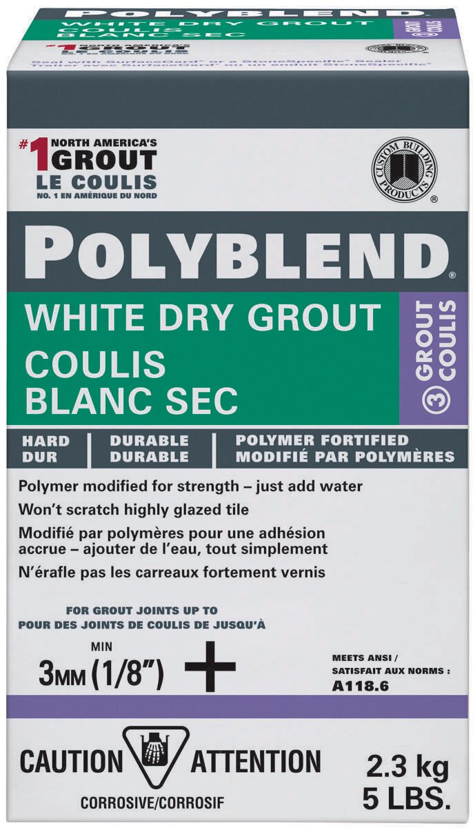 WHITE DRY GROUT