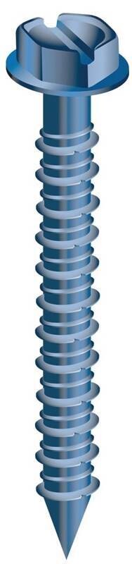 COBRATAP 1/4" X 1-1/4" CONCRETE SCREWS