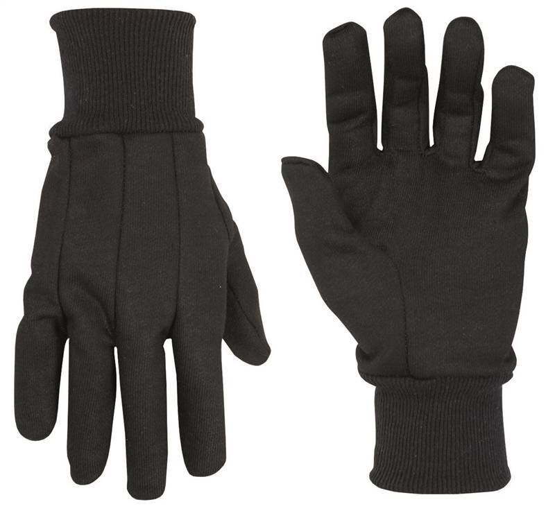 CLC COTTON WORK GLOVES BLACK