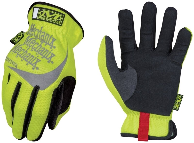 HI-VIZ MECHANIX GLOVES LARGE