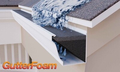 Foam Gutter Filter Gutter Guard 4'