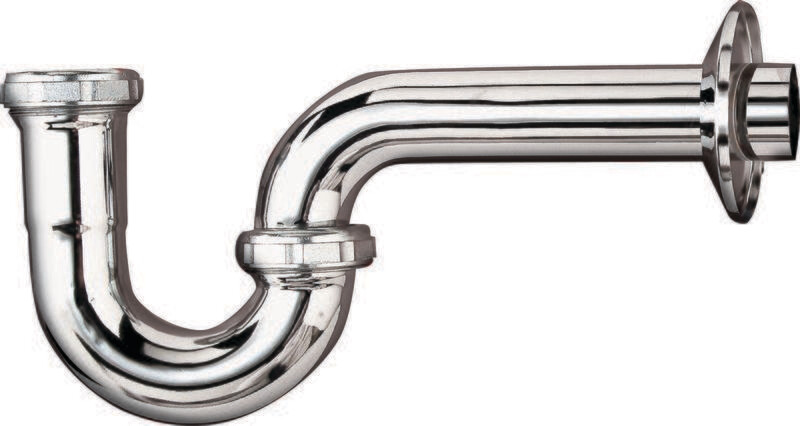 1-1/4" P Trap Chrome 20GA