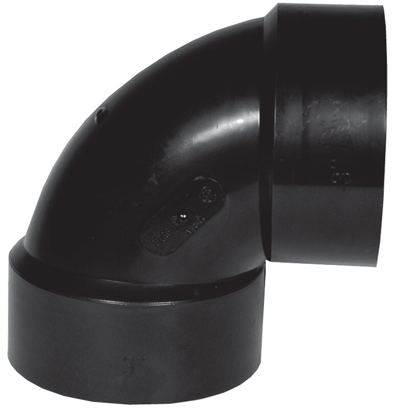 1-1/2" ABS 90 Elbow