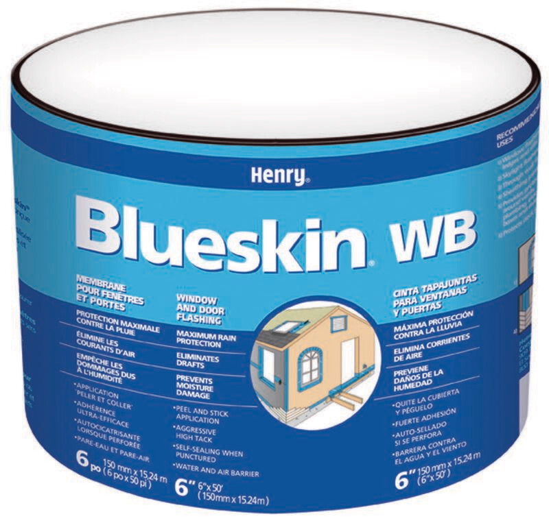 9" X 50' Blueskin Weather Barrier
