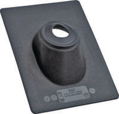 Oatey No-Caulk 3" Roof Flashing 14" X 16" Thermoplastic