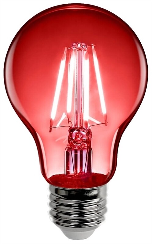 LED A19 LIGHT BULB RED
