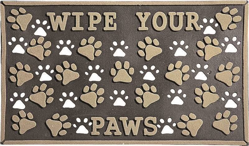 HOMEBASIX WIPE YOUR PAWS DOOR MAT