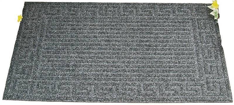 DOOR MAT ROMAN BLACK 18"X30"