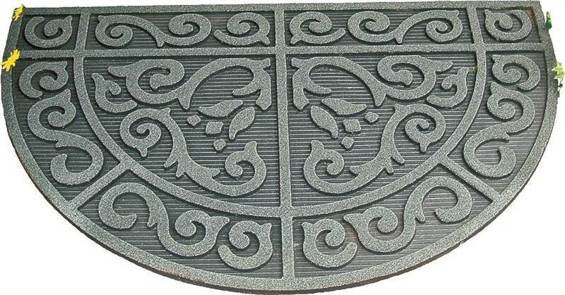 DOOR MAT HALF CIRCLE 24"X39"