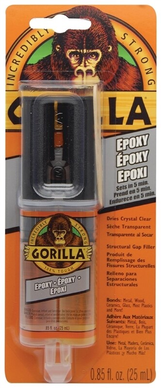 GORILLA GLUE EPOXY SYRINGE 25mL
