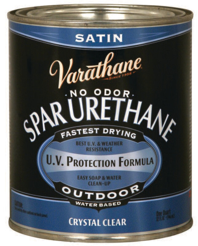 CLEAR SATIN EXTERIOR VARATHANE