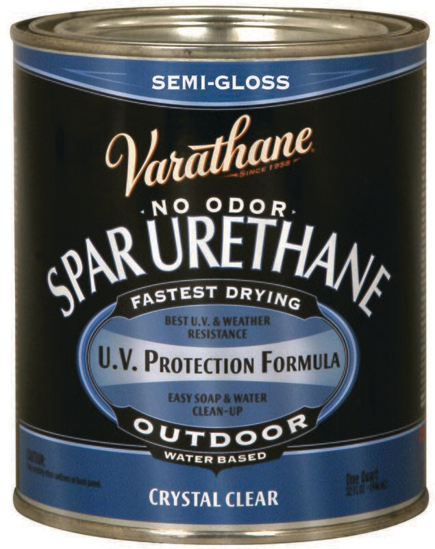 CLEAR SEMI-GLOSS EXTERIOR VARATHANE