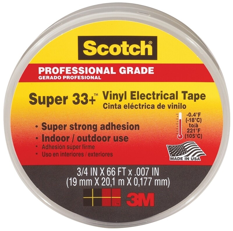 SUPER 33 VINYL PLASTIC ELECTRICAL TAPE