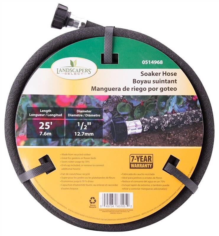 MINTCRAFT SOAKER HOSE 1/2X25'