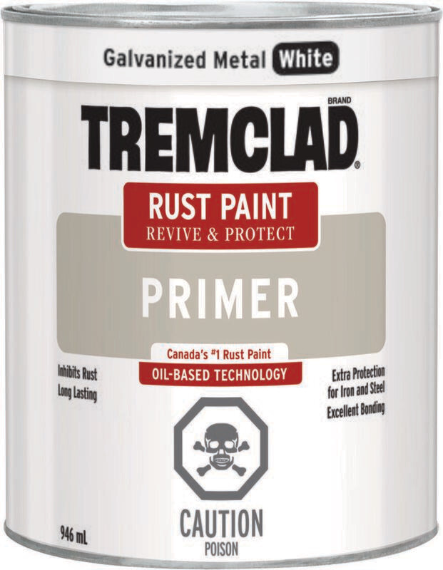 TREMCLAD GALV WHITE PRIMER 946ML
