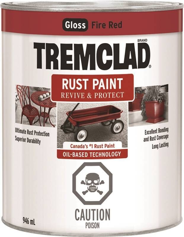 TREMCLAD FIRE RED GLOSS 946ML