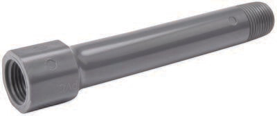 1/2" X 10" PVC Nipple Male X Female