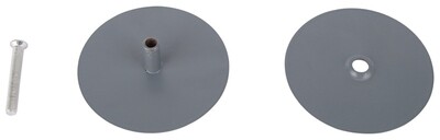 HOLE COVER PLATES GREY