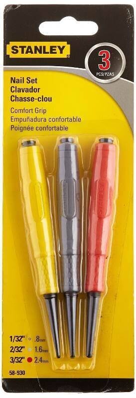 CUSHION GRIP NAIL SET 3PC