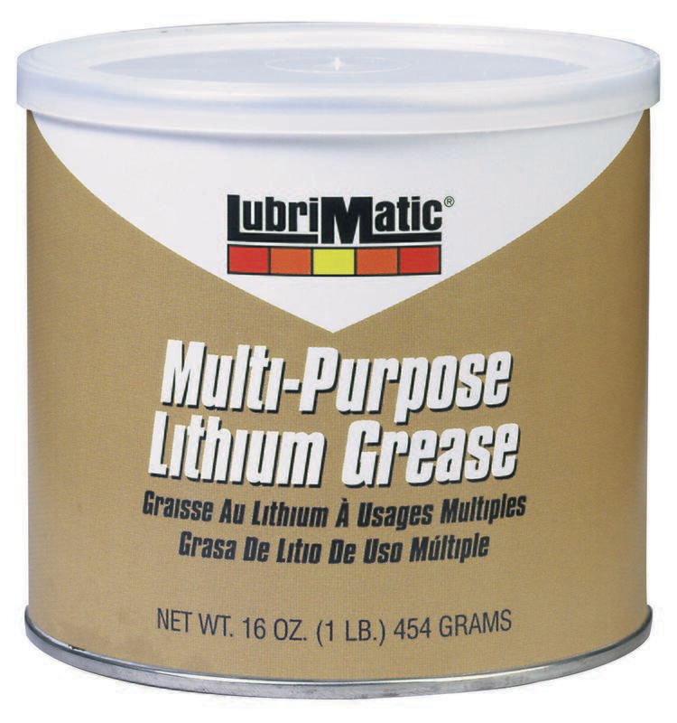LUBRIMATIC TUB LITHIUM GREASE 16OZ