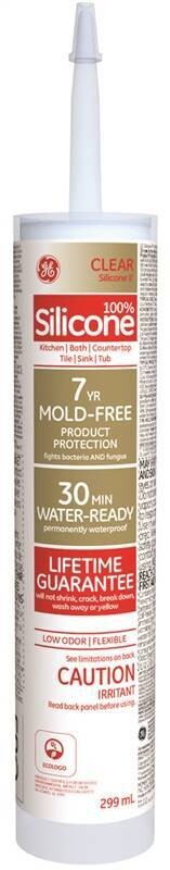 GE Kitchen & Bath Silicone Clear 300ml