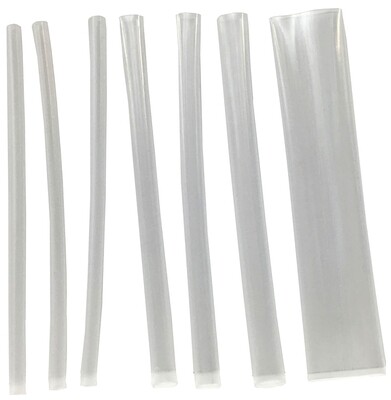 HEAT SHRINK TUBE ASSORTED CLEAR