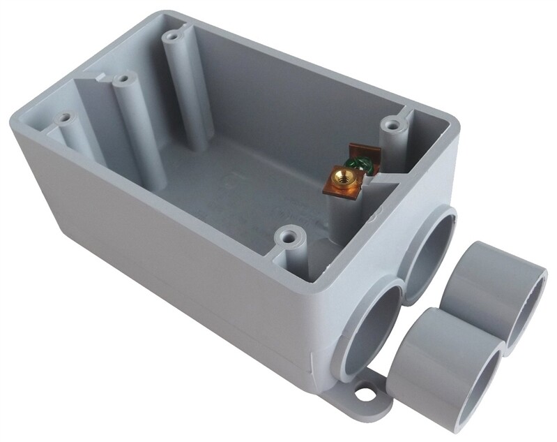 Conduit Switch Box Single Gang PVC