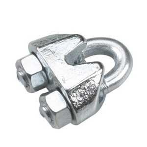 3/16" WIRE ROPE CLEAT 3022X-B