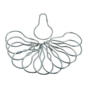 SHOWER CURTAIN HOOKS 12