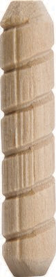 SPIRAL GROOVE DOWEL PIN 3/8" X 2"
