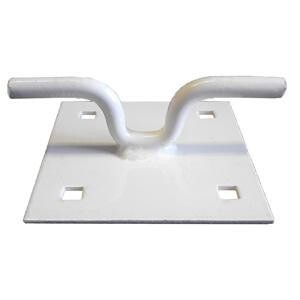 6 1/2" WHITE DECK CLEAT