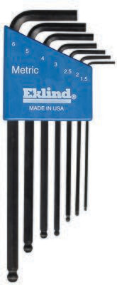HEX KEY SET 7PC METRIC BALL