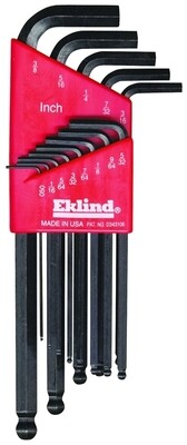 HEX KEY SET 13PC SAE LONG BALL